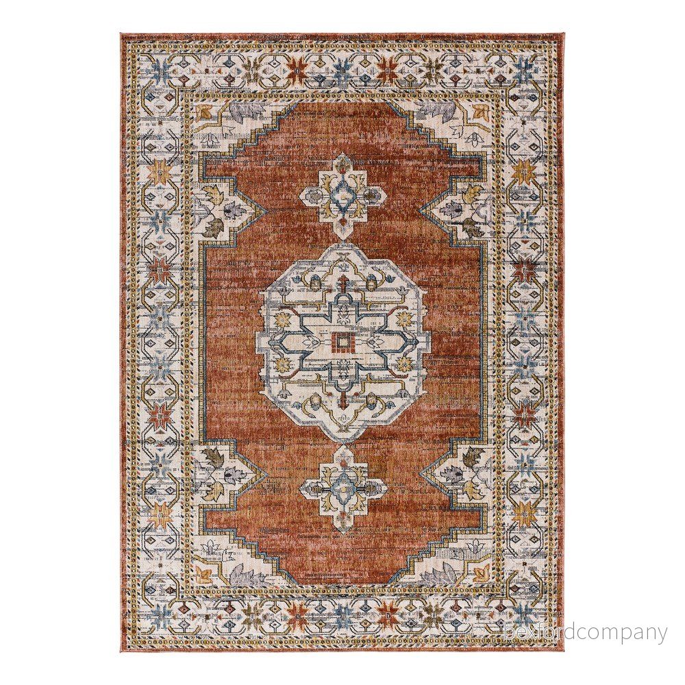 Oranžovo-béžový koberec 136x200 cm Truva – Universal v:1465362
