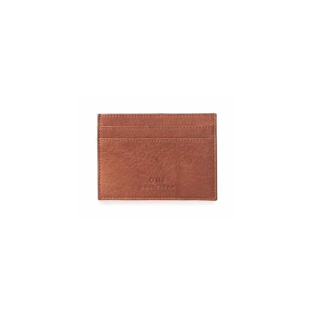 Hnědé kožené pouzdro na karty a vizitky O My Bag Mark´s v:1047516