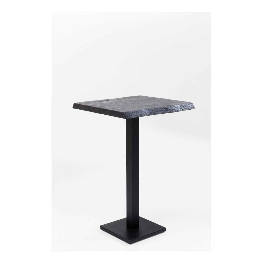 Černý barový stolek Kare Design Pure Nature, 70 x 70 cm v:1092288