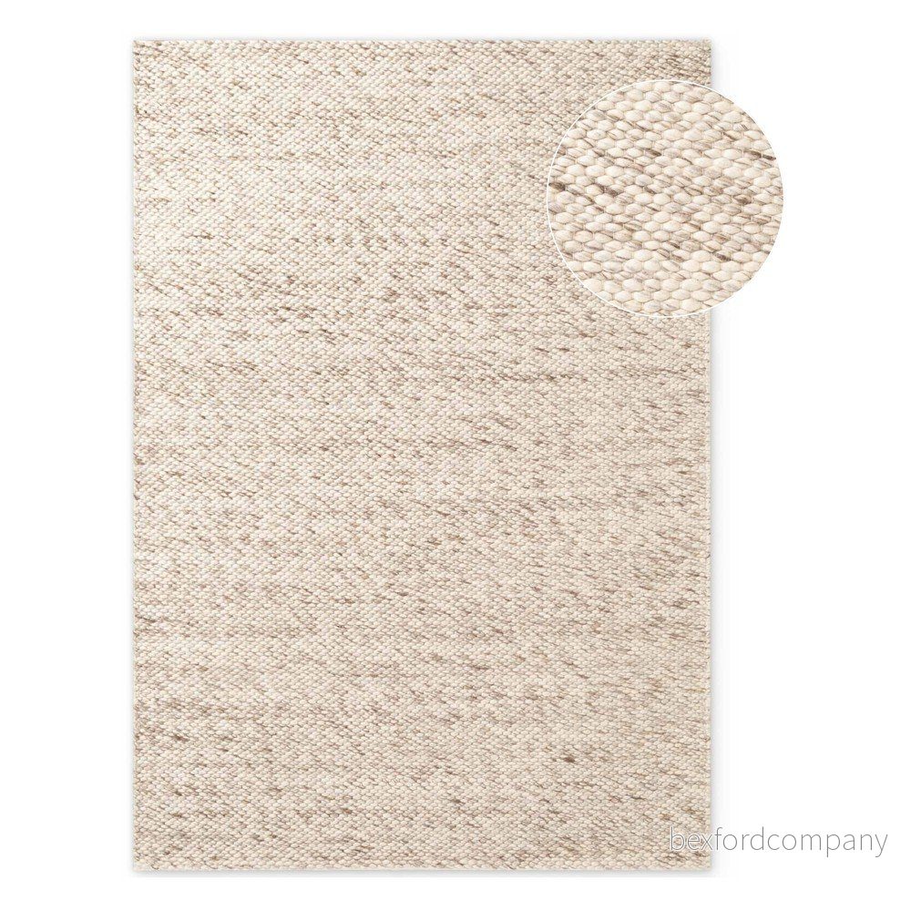 Béžový/v přírodní barvě ručně tkaný vlněný koberec 140x200 cm Lyon Beans – Elle Decoration v:1913046