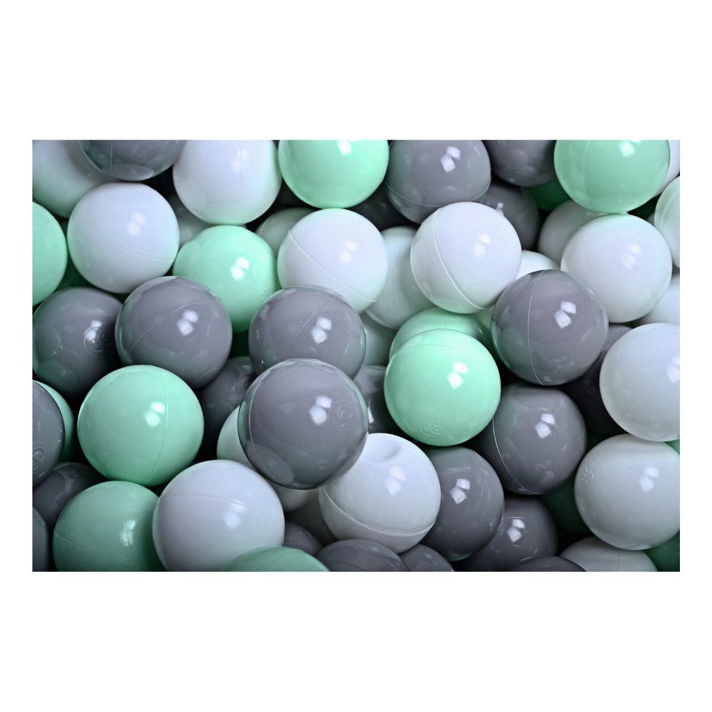 Sada 100 kuliček do dětského bazénku MeowBaby Mint v:1293462