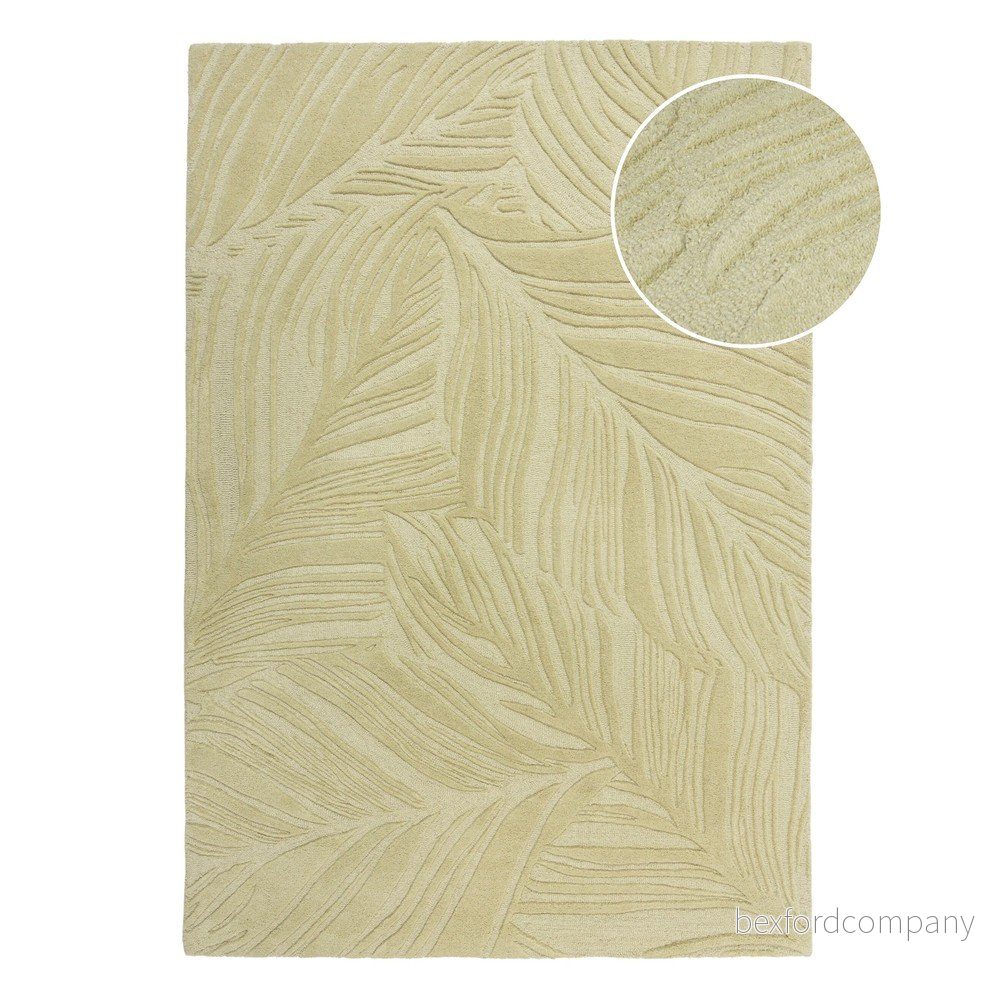 Zelený vlněný koberec Flair Rugs Lino Leaf, 160 x 230 cm v:1398947