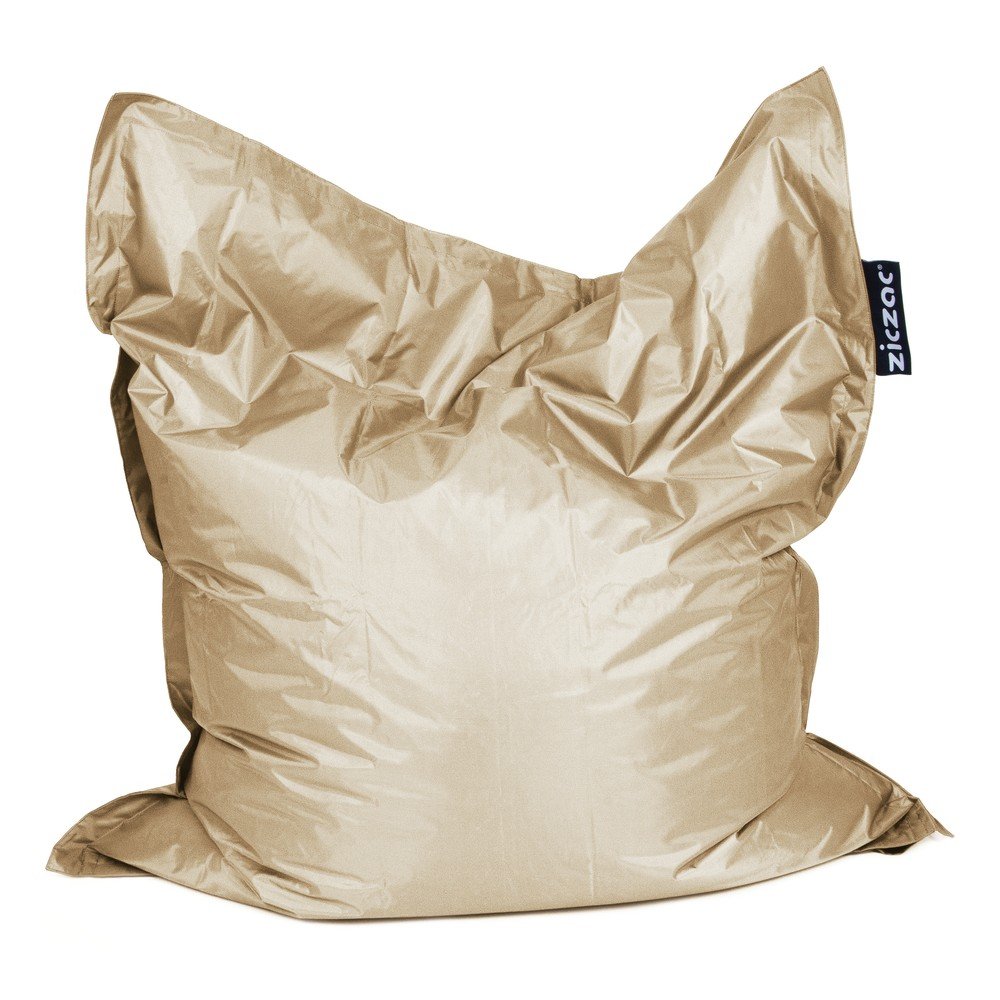 Pískově hnědý sedací vak ZicZac Lazy v:745288
