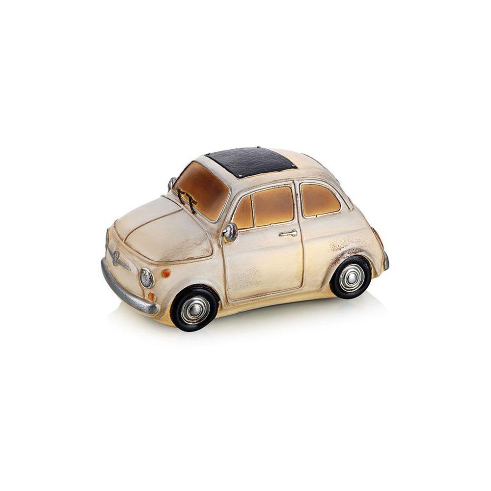 Bílá stolní světelná dekorace ve tvaru auta Markslöjd Nostalgi Ford 500 v:1154220 Bílá stolní světelná dekorace ve tvaru auta Markslöjd Nostalgi Ford 500 v:1154220