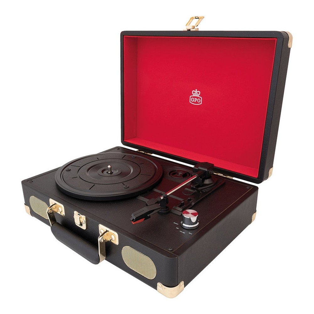 Černý gramofon GPO Soho Black v:1203938
