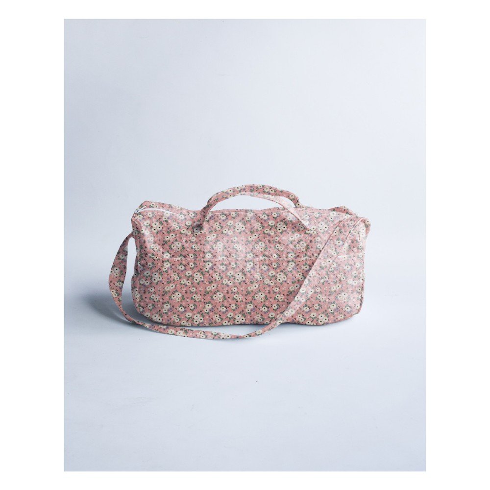 Světle růžová taška na kočárek Little Nice Things v:1276400
