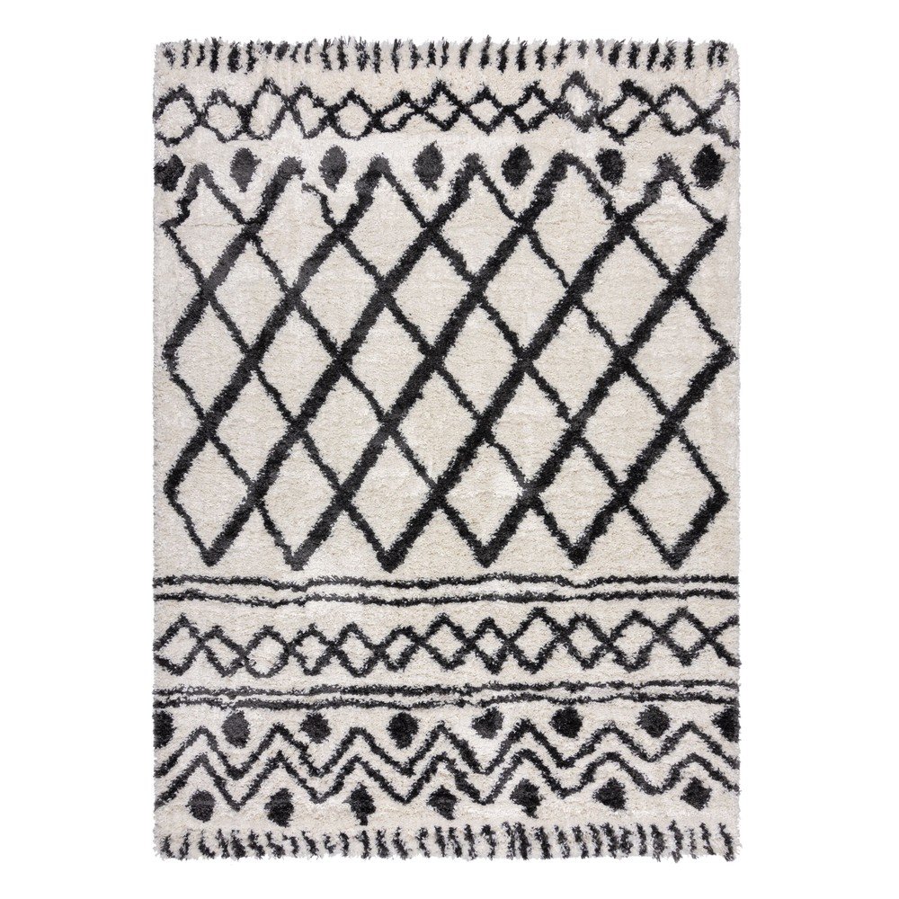 Koberec slonovinový 80x150 cm Souq Lines – Flair Rugs v:1754394
