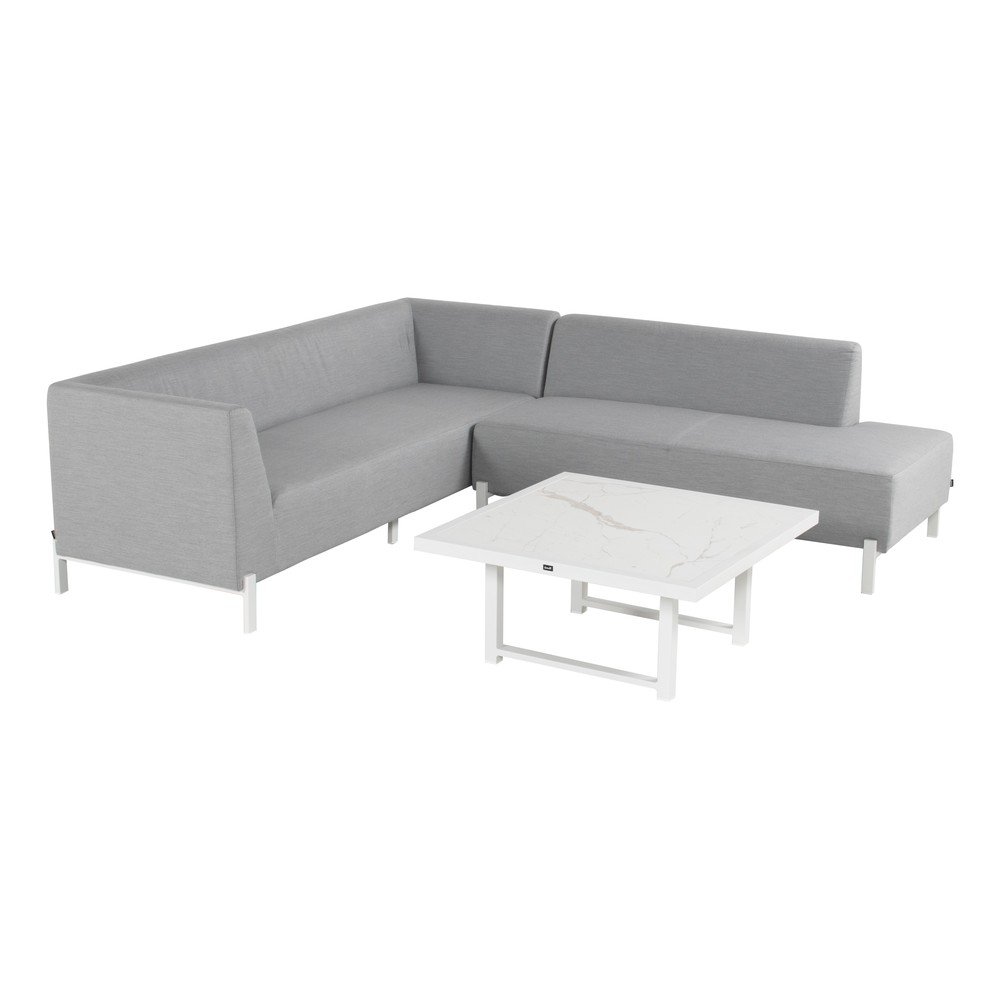 Set bílo-šedého zahradního nábytku Hartman Dion v:1416835