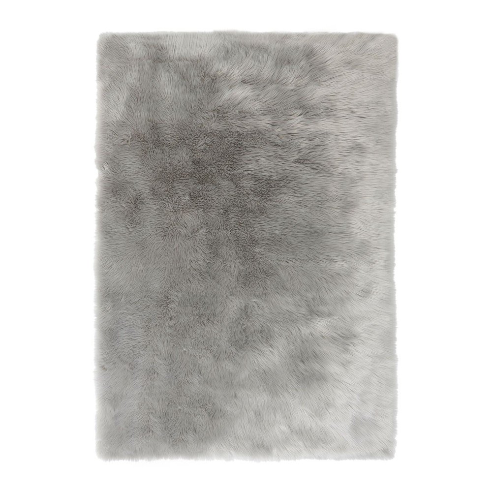 Šedý koberec Flair Rugs Sheepskin, 120 x 170 cm v:1298004