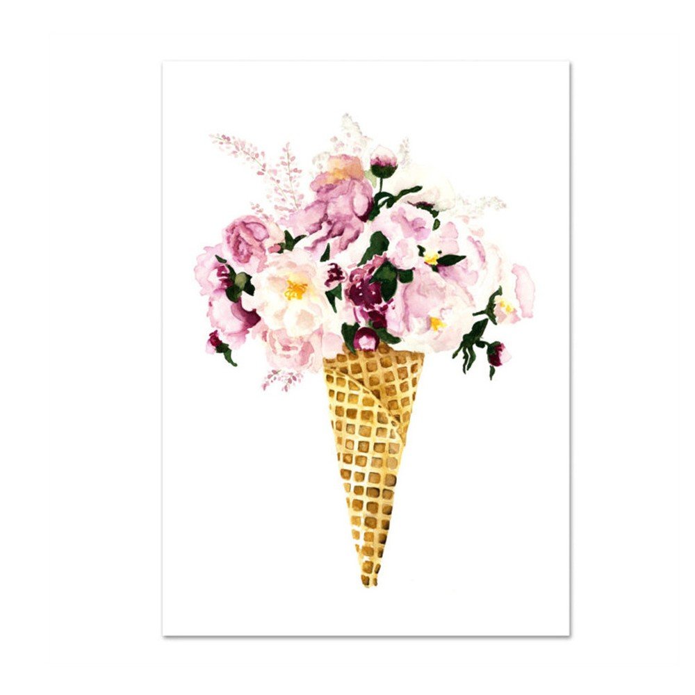 Plakát Leo La Douce Flower Cone, 29,7 x 42 cm v:828544