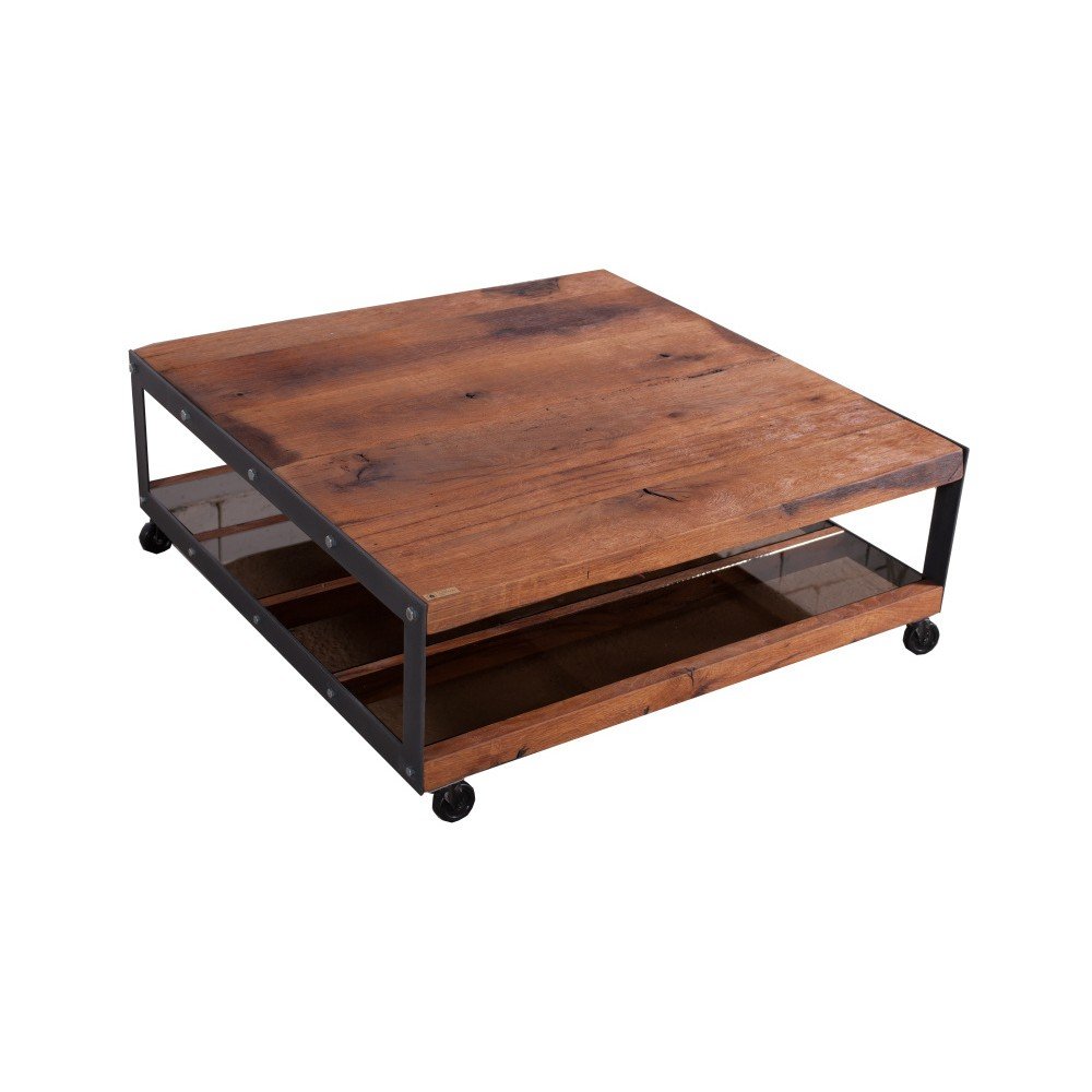 Konferenční stolek s deskou z masivního dubového dřeva FLAME furniture Inc. Don Vito v:967676