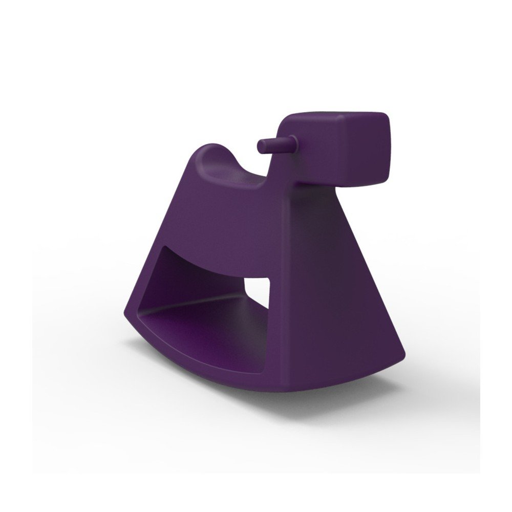 Fialový houpací koník Vondom Rosinante v:843322