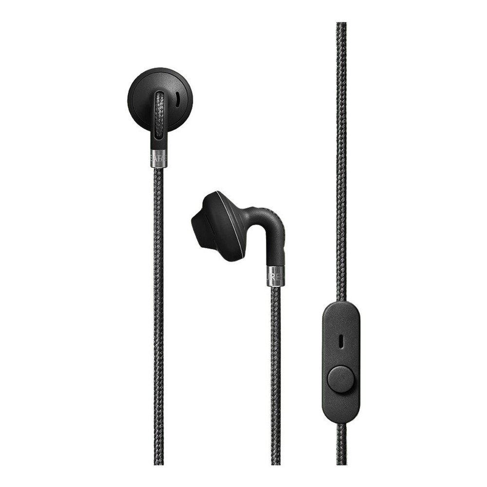 Černá sluchátka do uší s mikrofonem Urbanears SUMPAN Black v:1199566