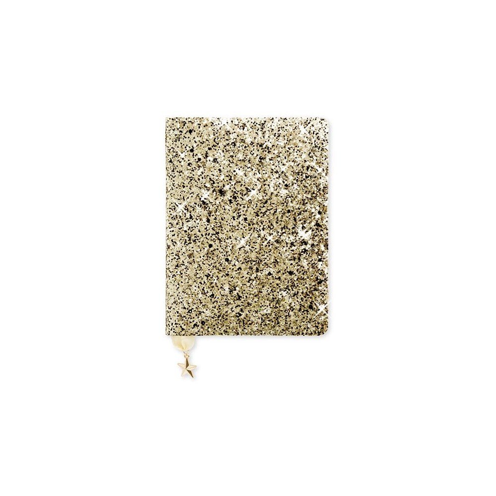 Zápisník A6 ve stříbrné barvě GO Stationery All That Glitters Sequin v:1232428
