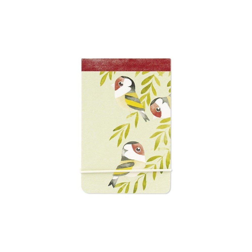 Kapesní zápisník Go Stationery Goldfinches v:707638