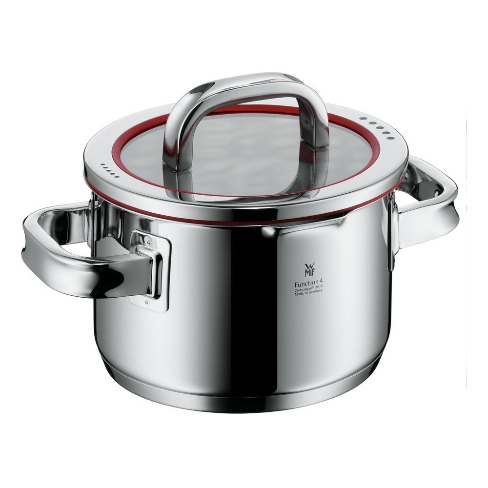 Vysoký nerezový hrnec s pokličkou WMF Cromargan® Function 4, ⌀ 16 cm v:1131574