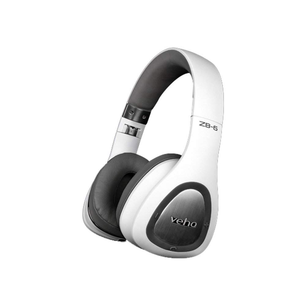 Bílá bluetooth sluchátka Veho ZB-6 v:1075062 Bílá bluetooth sluchátka Veho ZB-6 v:1075062