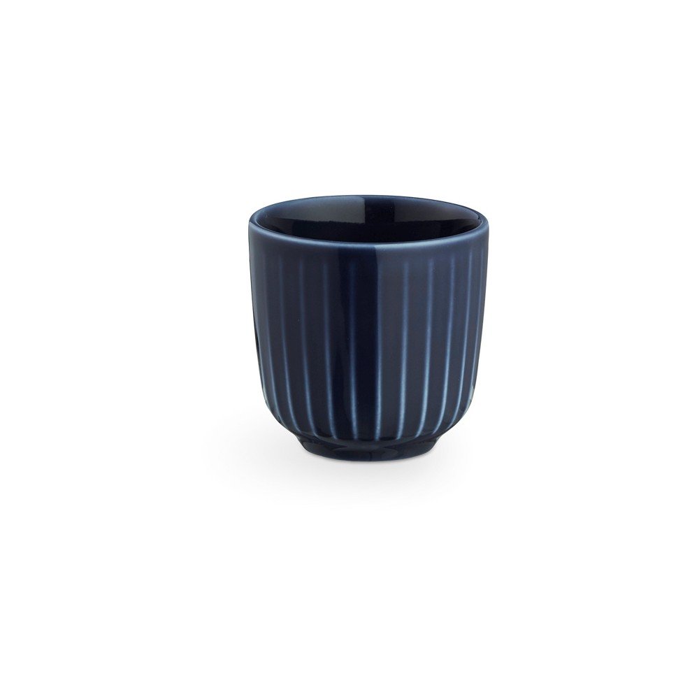 Tmavě modrý porcelánový hrnek na espresso Kähler Design Hammershoi, 1 dl v:1301840