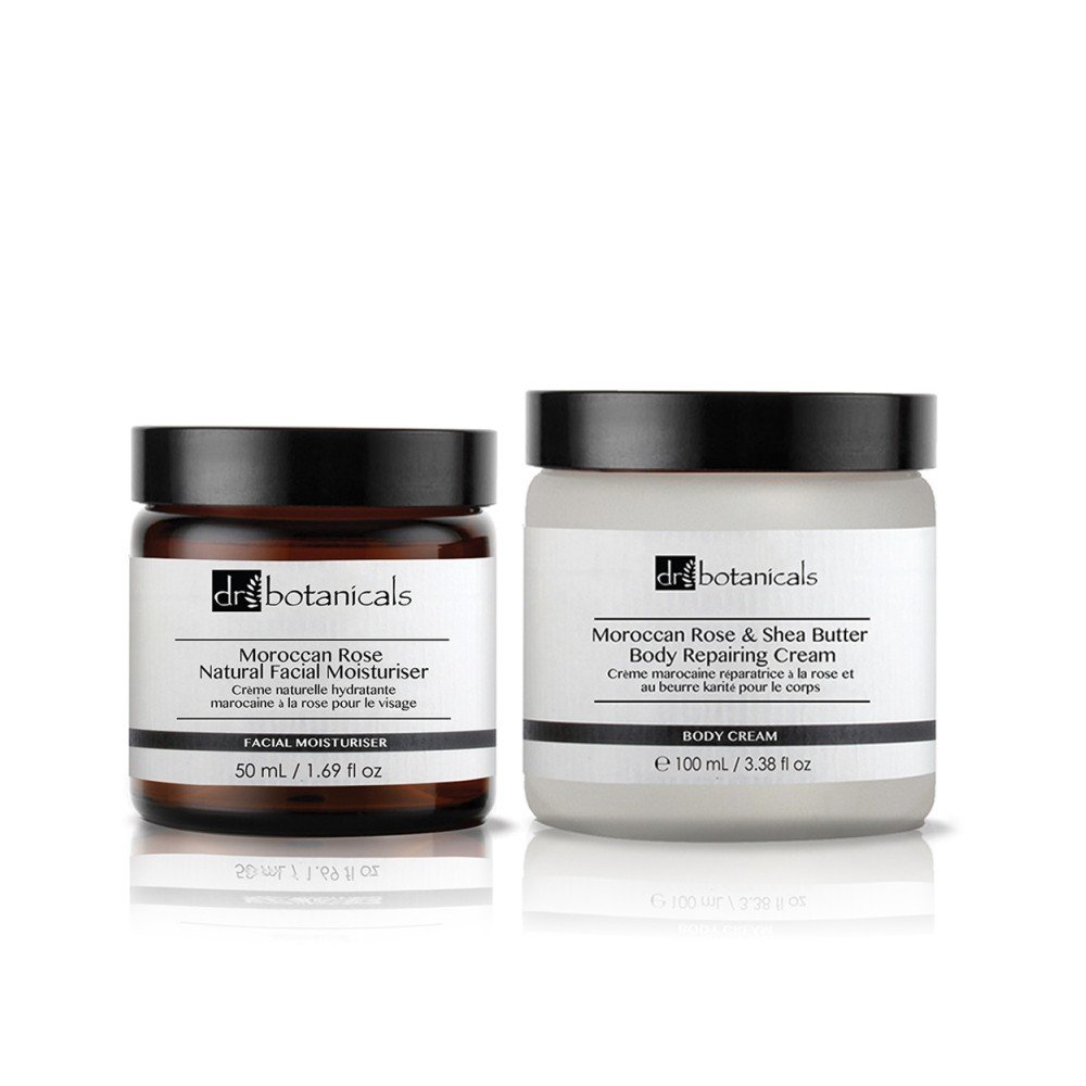 Set krémů Dr. Botanicals Moroccan Rose & Shea Butter a Dr. Botanicals Moroccan Rose Natural v:872562