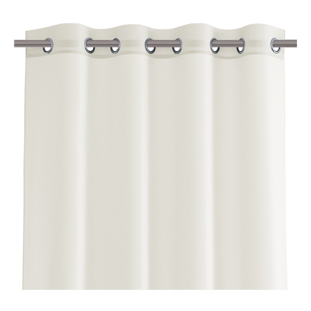 Béžový závěs AmeliaHome Voile Eyelets, 160 x 250 cm v:1398337