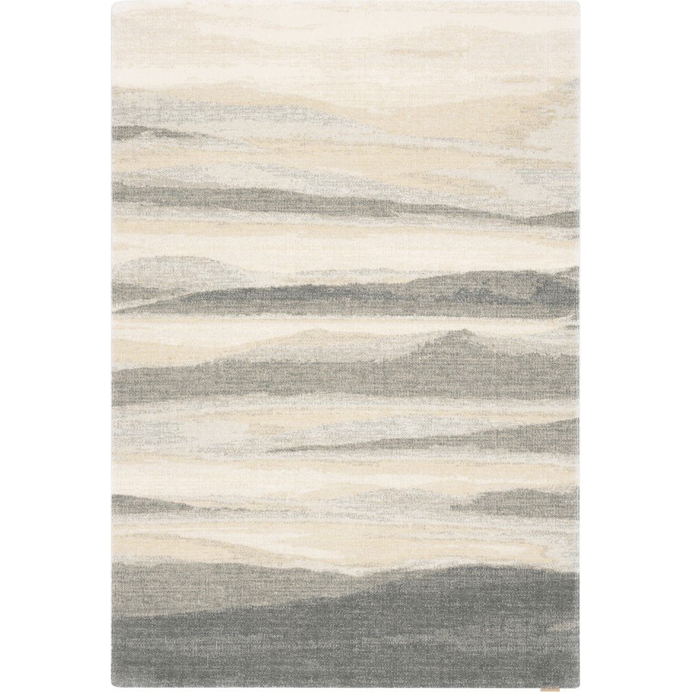 Béžovo-šedý vlněný koberec 133x190 cm Elidu – Agnella v:1584328