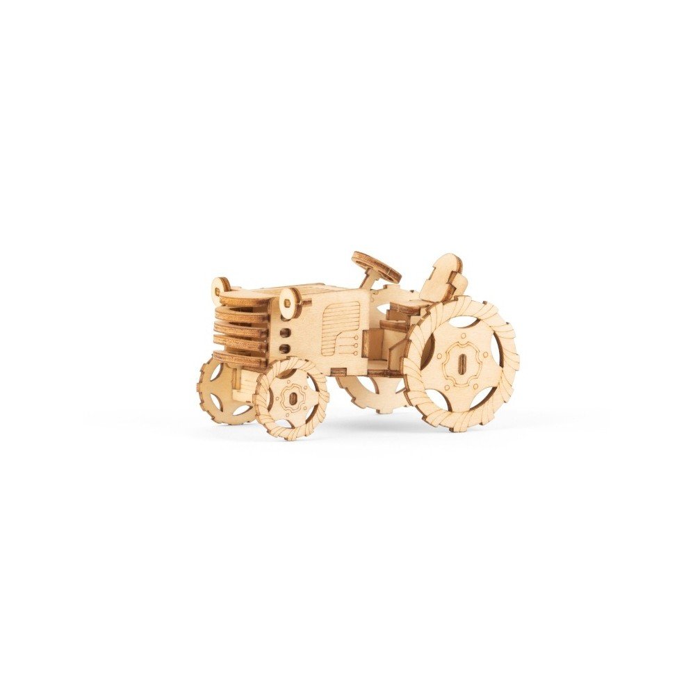 3D dřevěné puzzle s motivem traktoru Kikkerland Tractor v:1214648 3D dřevěné puzzle s motivem traktoru Kikkerland Tractor v:1214648