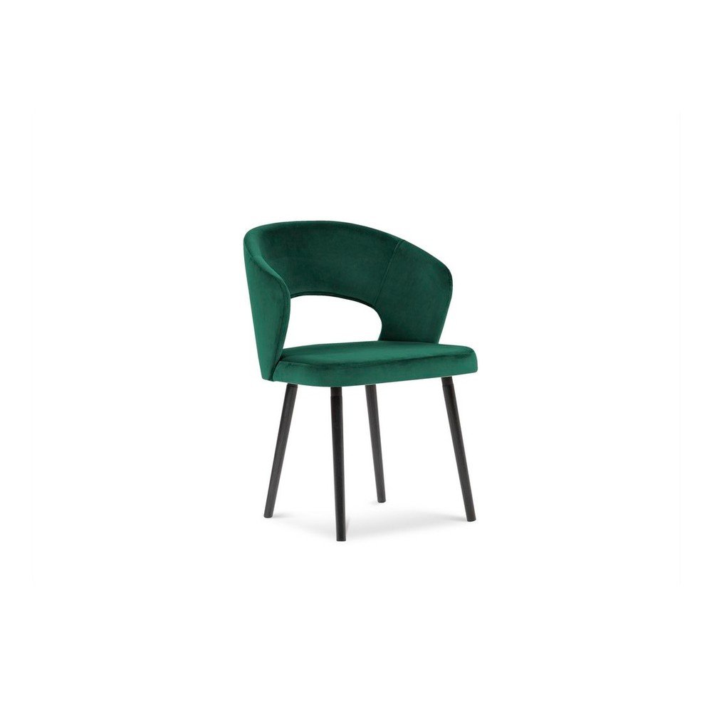 Lahvově zelená jídelní židle se sametovým potahem Windsor & Co Sofas Elpis v:1299428