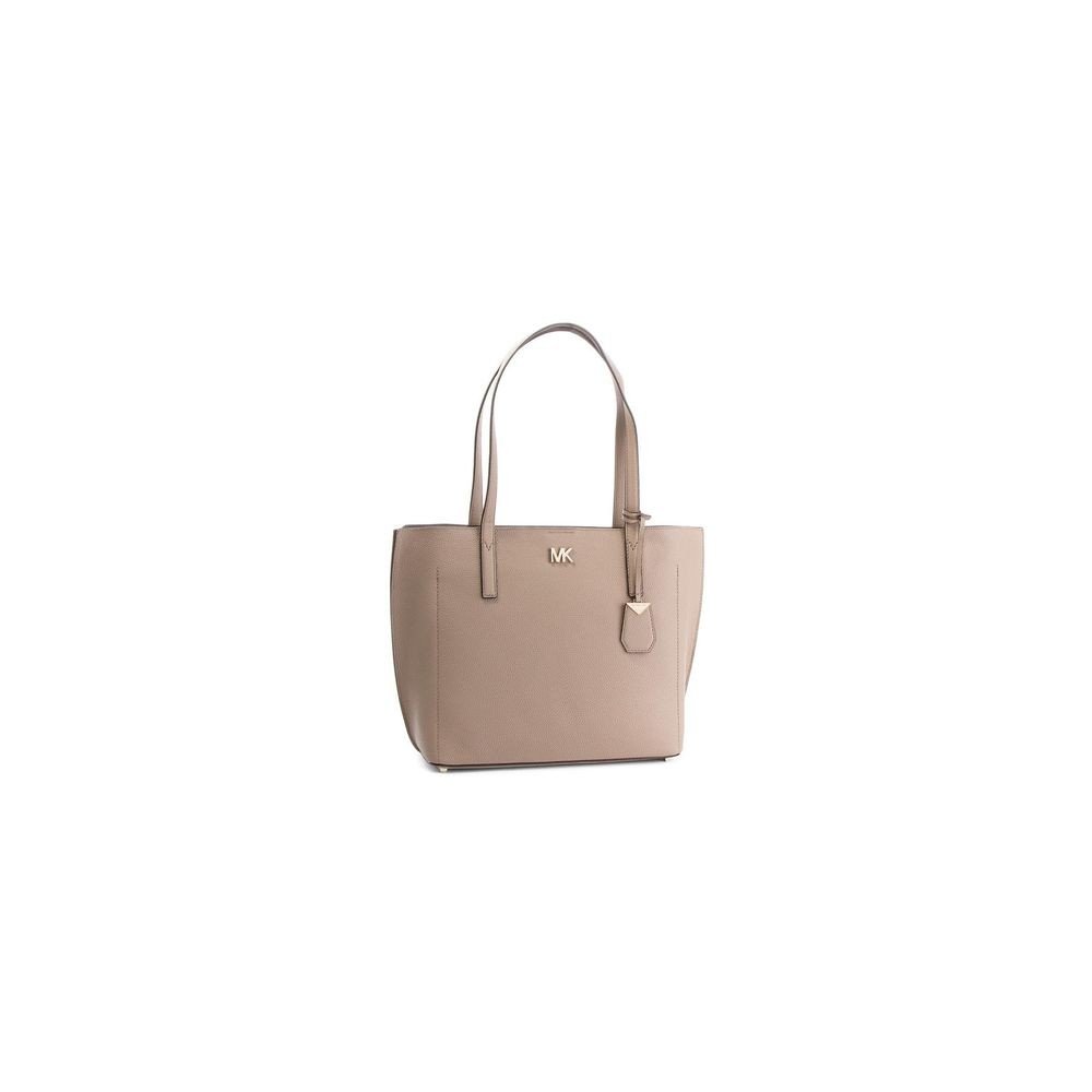 Světle hnědá kožená kabelka Michael Kors Ana v:1244368