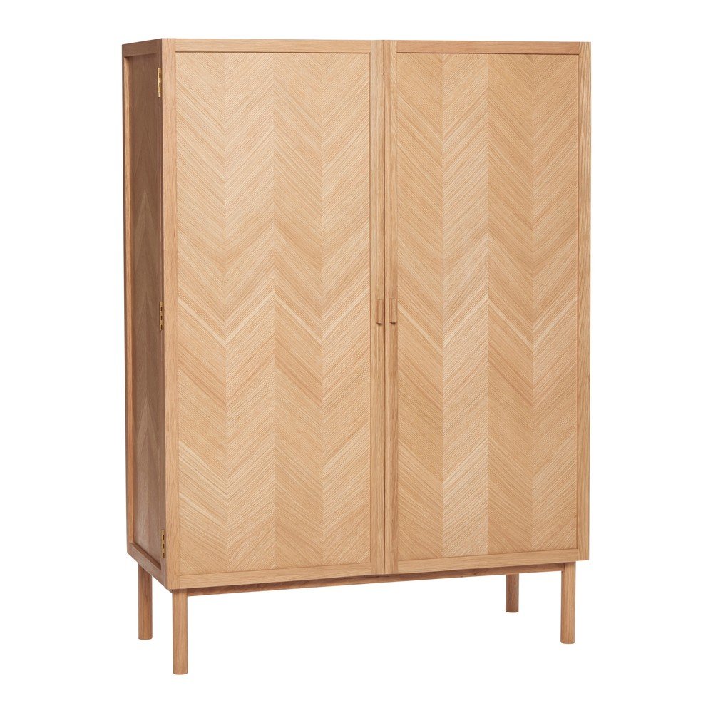 Šatní skříň z dubového dřeva 100x140 cm Herringbone v:1418457