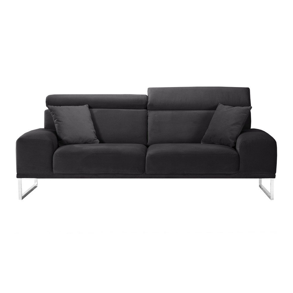 Popelavě hnědá třímístná pohovka L'Officiel Interiors Georgia v:761070