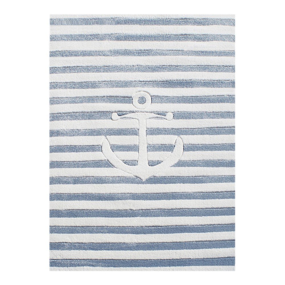 Modrý dětský koberec Happy Rugs Little Sailor, 160x230 cm v:738120