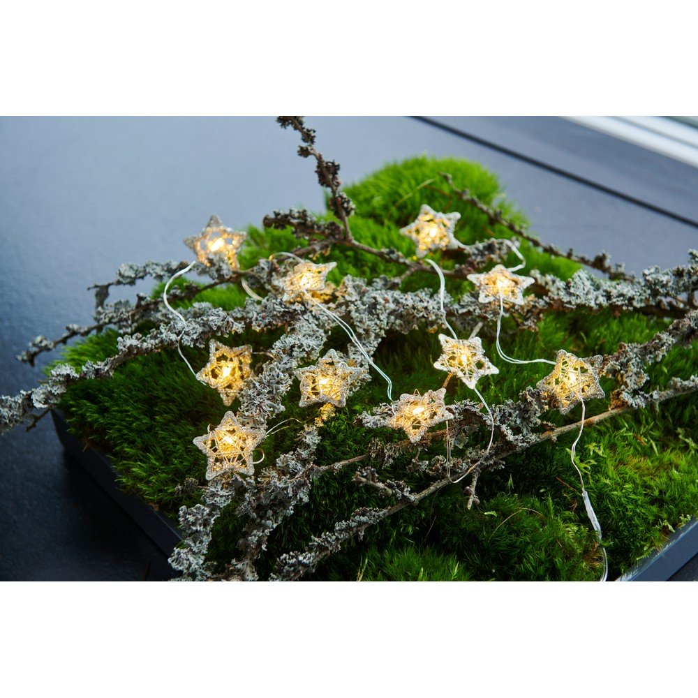 Světelný LED řetěz Sirius Edith Star, délka 160 cm v:1391661