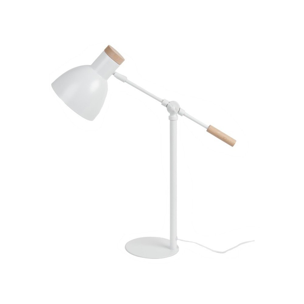 Bílá stolní lampa Leitmotiv Stark v:832118