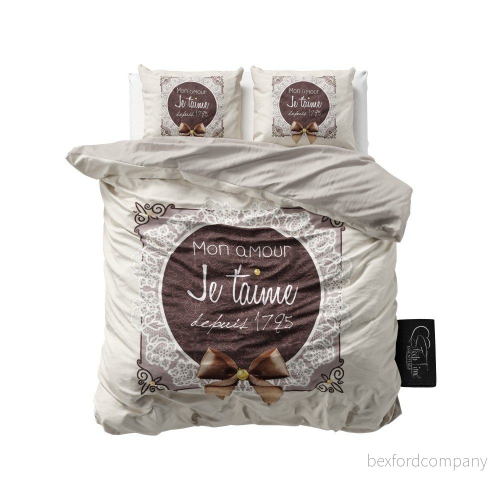 Povlečení z mikroperkálu Sleeptime Je t'aime, 240 x 220 cm v:838070