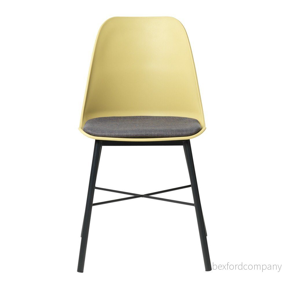 Sada 2 žluto-šedých židlí Unique Furniture Whistler v:1379547