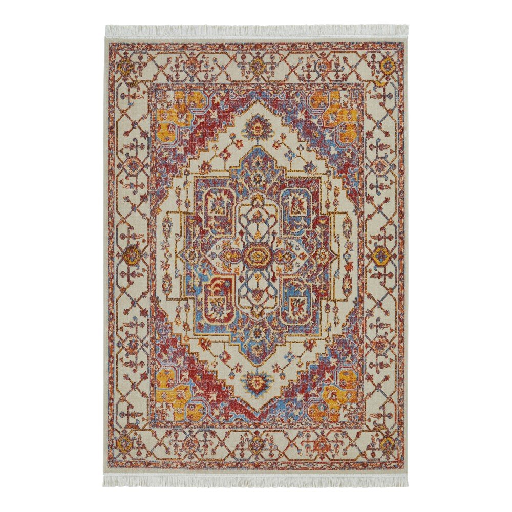 Barevný koberec s podílem recyklované bavlny Nouristan, 80 x 150 cm v:1433933
