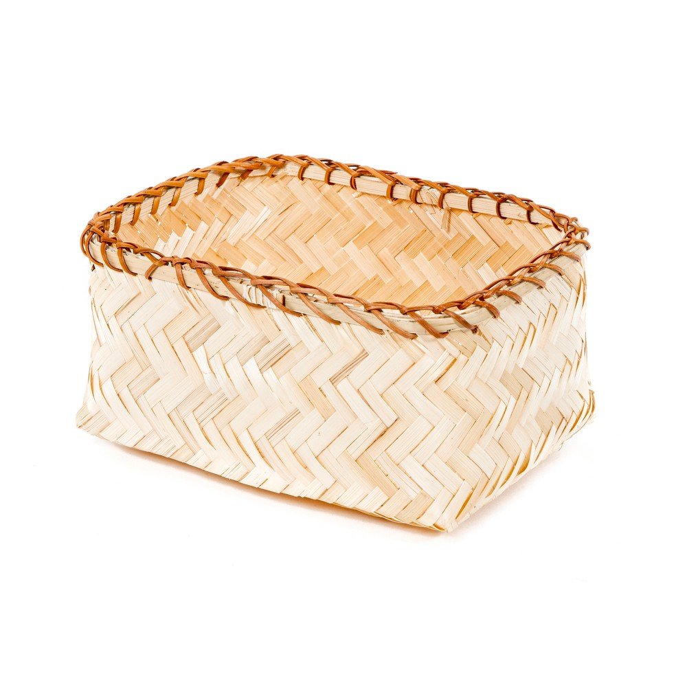 Úložný bambusový košík Compactor Halong Basket, 26 x 12 cm v:1324538