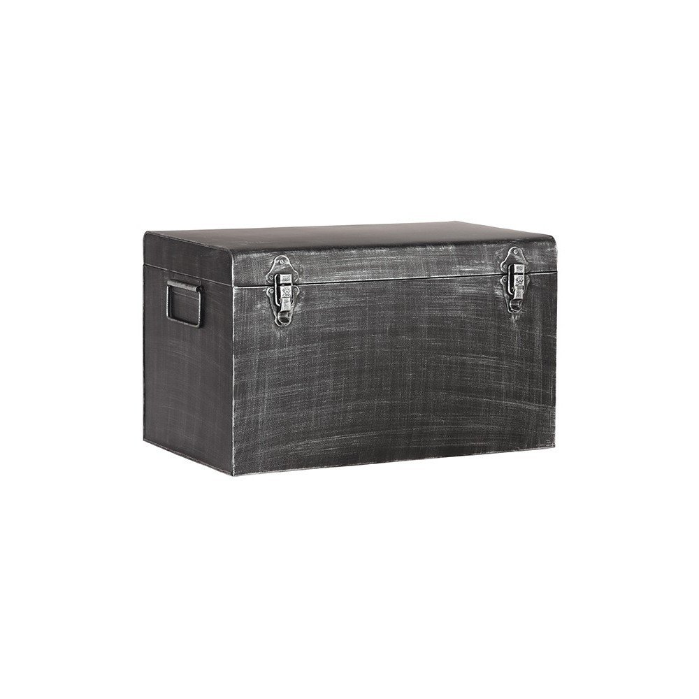 Černý kovový úložný box LABEL51, délka 50 cm v:1229062