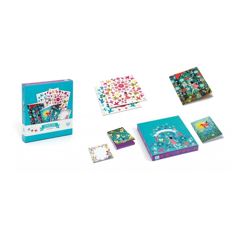 Set deníčků a doplňků Djeco Violette v:1396107