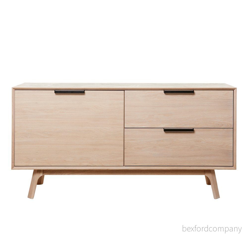 Nízká komoda v dubovém dekoru Unique Furniture Vivara v:1356051