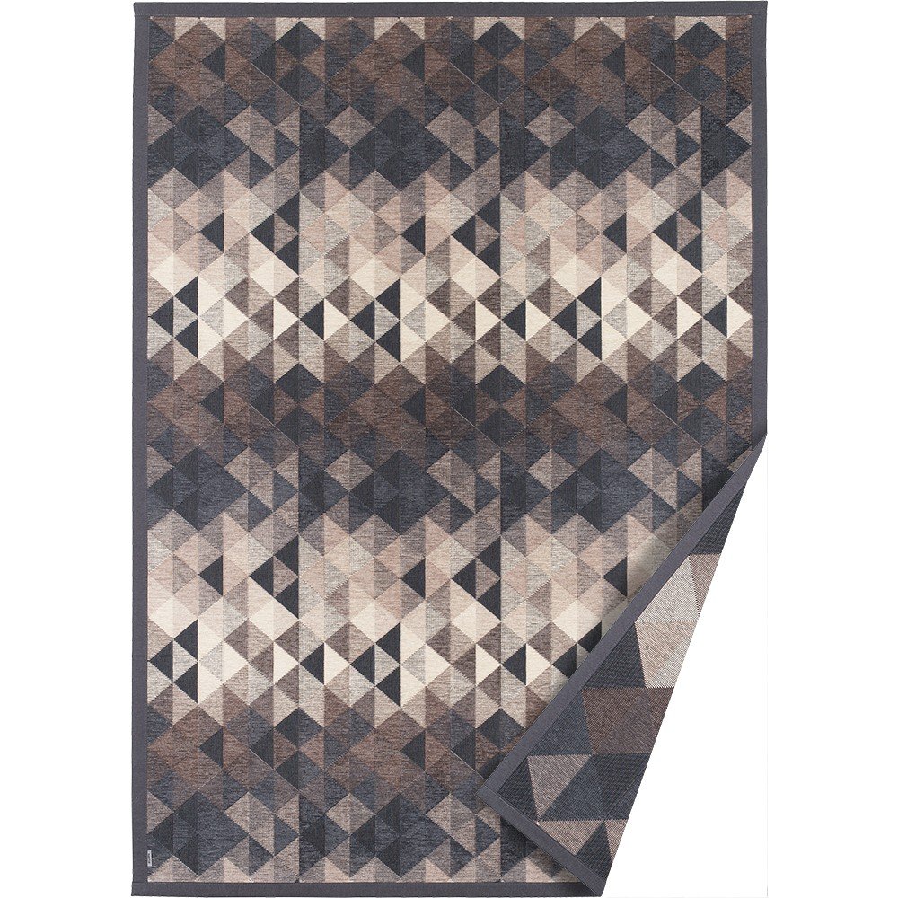 Šedý oboustranný koberec Narma Kiva, 140 x 200 cm v:1384169