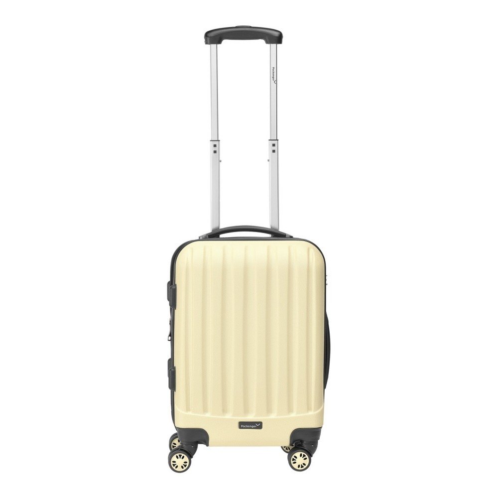 Krémový cestovní kufr Packenger Koffer, 47 l v:1027600