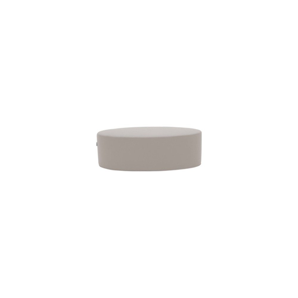 Světle béžový puf Softline Bon-Bon Eco Cotton Sand, délka 120 cm v:1195516