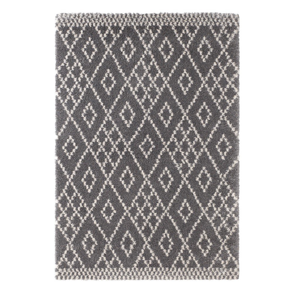 Tmavě šedý koberec Mint Rugs Ornament, 200 x 290 cm v:731958