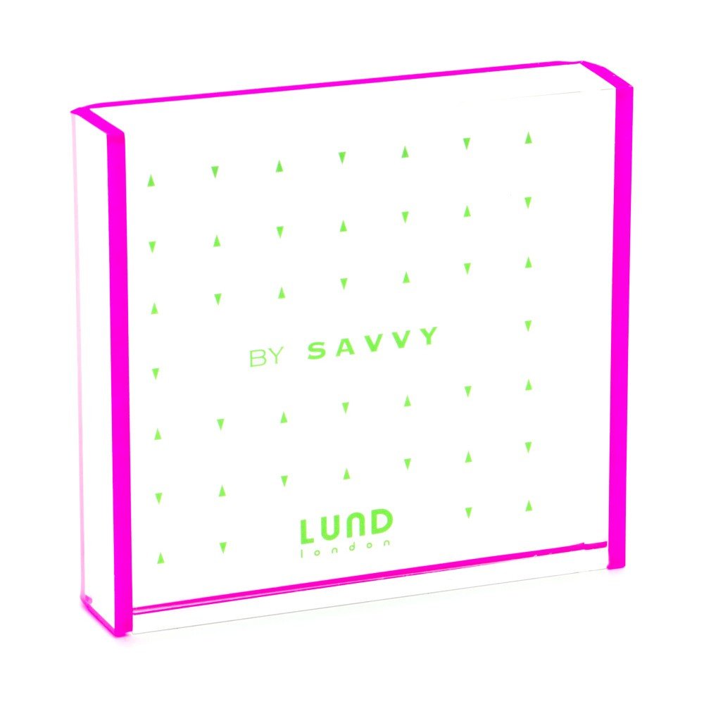 Rámeček na fotografie s růžovými hranami Lund London Flash Tidy, 8,3 x 7,7 cm v:875364
