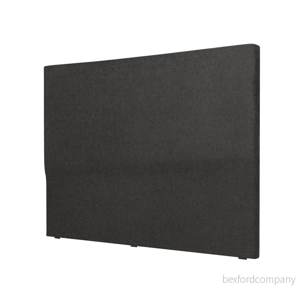 Černé čelo postele Cosmopolitan design Naples, šířka 162 cm v:962716