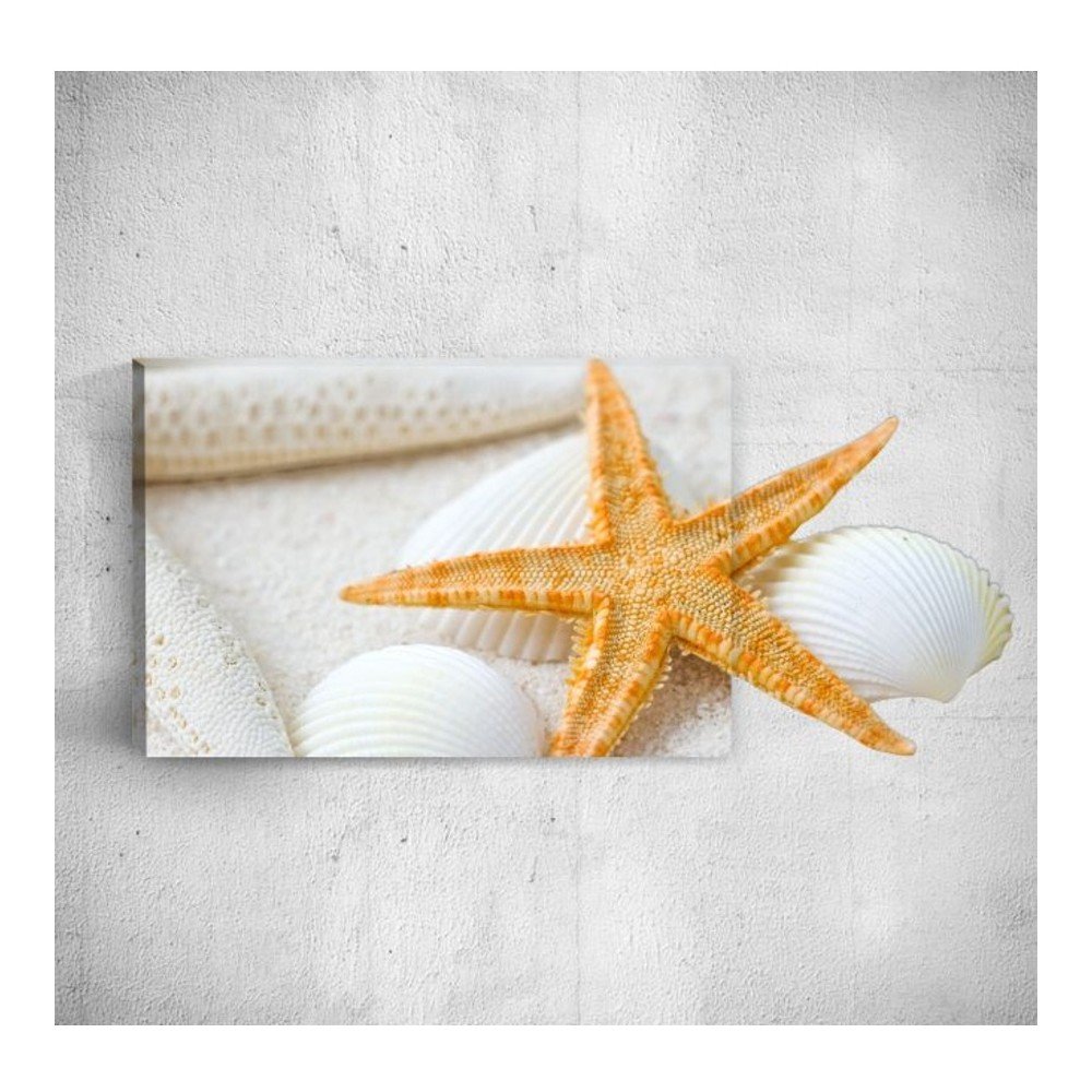Nástěnný 3D obraz Mosticx Sea Star, 40 x 60 cm v:1091110