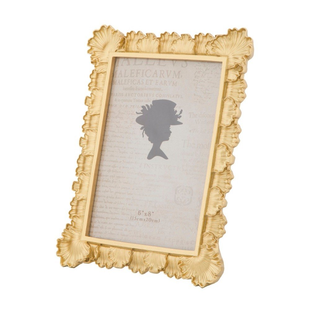 Žlutý fotorámeček v pryskyřicovém rámu Mauro Ferretti Loff Glam, 15 x 20 cm v:1227266