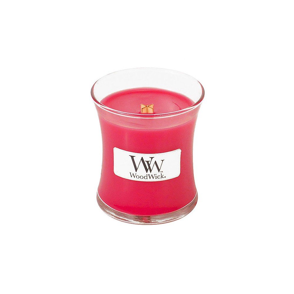 Svíčka s vůní malin a plodů yuzu WoodWick, doba hoření 20 hodin v:955138