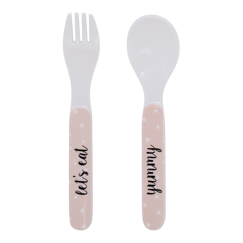 Set dětské lžíce a vidličky z melaminu Bloomingville Mini Nelly v:1259258